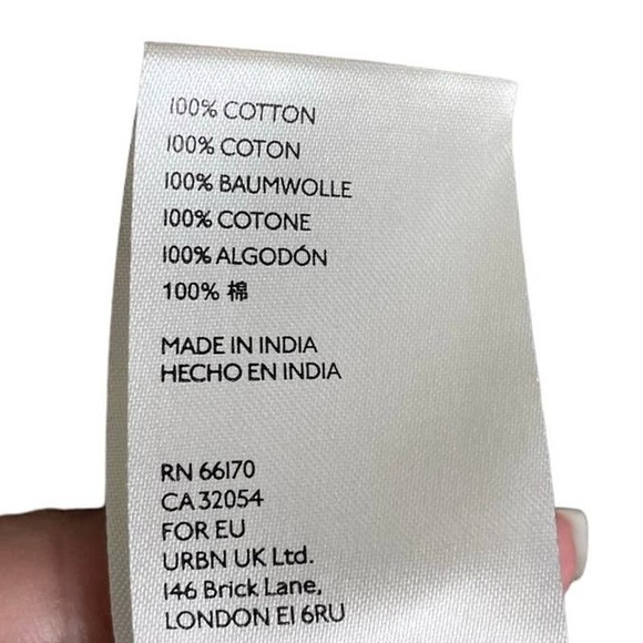 Free People Ellie Floral Print Gauze Midi Dress In Soft Seafoam Small - Picture 7 of 7